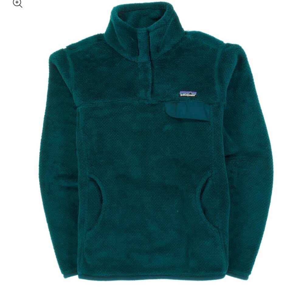 Patagonia Re-Tool Snap T Pullover Teal Green